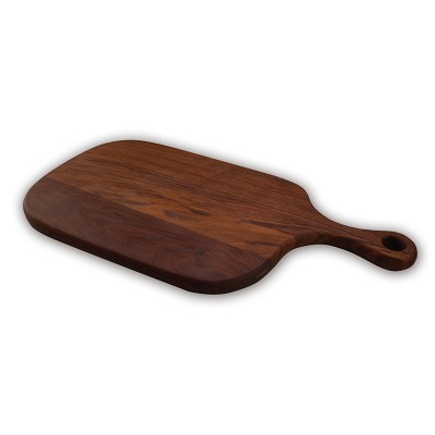 Handmade American walnut wood cutting boards cheese paddle board