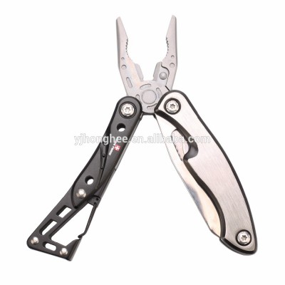 Multifunction carabiner fine blanking wire cutting combination tool pliers