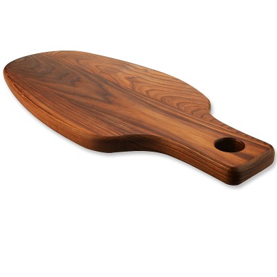 Carbonized ash wood cutting boards importers hanging hole handle chopping paddle board